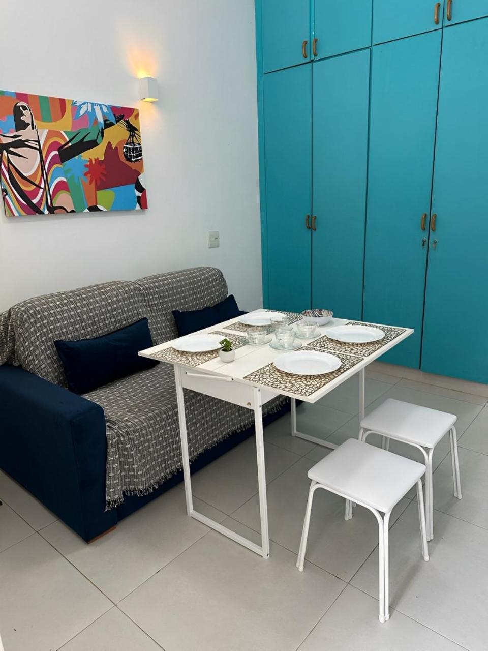 Confortavel Estudio Com Linda Vista Do Mar Rio de Janeiro Eksteriør billede